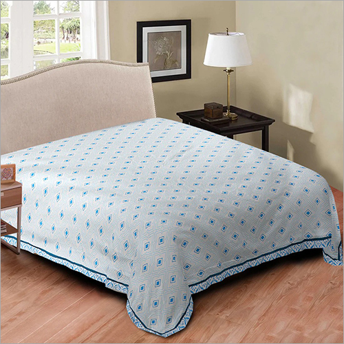 प्रतिवर्ती कपास दोहर मुद्रित रानी आकार