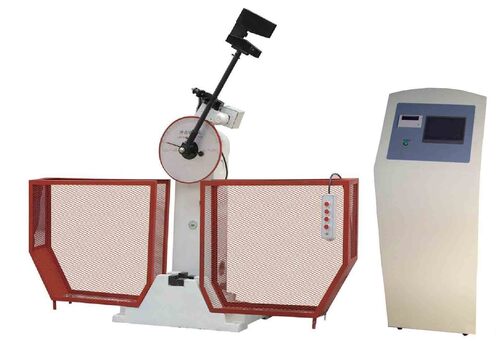 Db-300B Touch Screen Izod Pendulum Metal Impact Testing Machine - Color: White