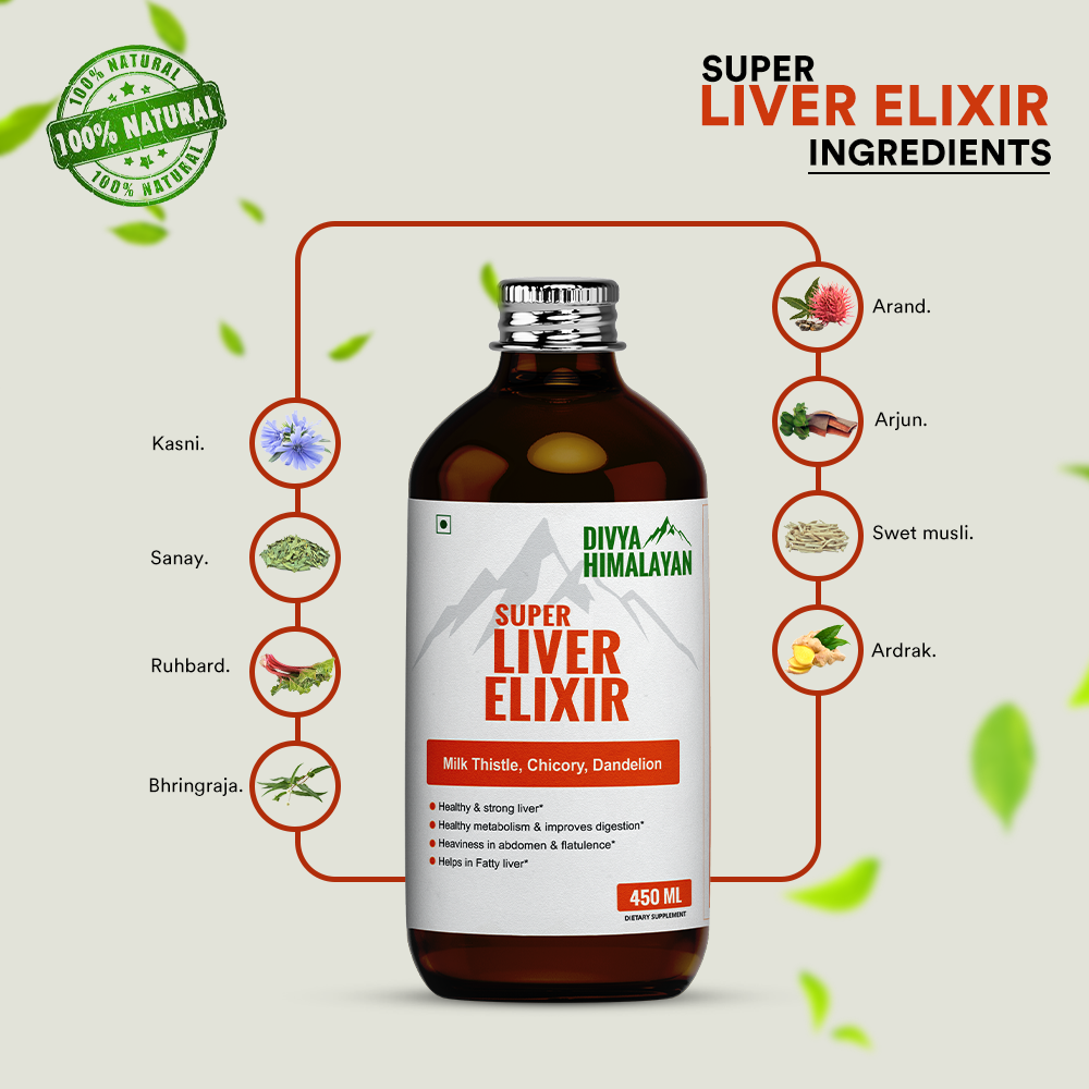 Divya Himalayan Super Liver Elixir Age Group: For Adults