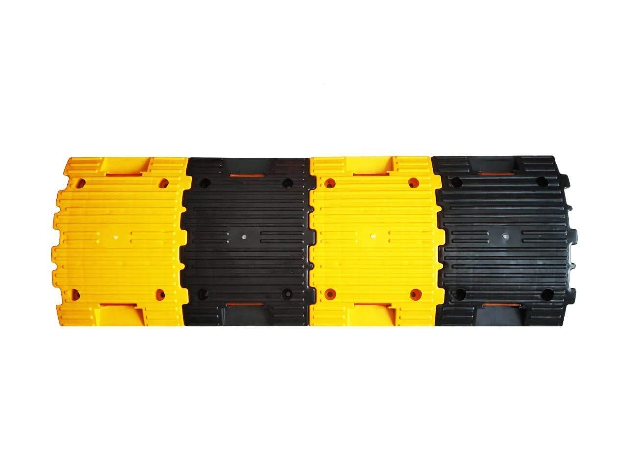 Speed Breaker Plastic Base - Color: Yellow & Black
