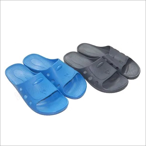 ESD Anti Static Slipper - PU Outsole, PU Insole | Unisex Slip-On Design, Blue and Black Color Options
