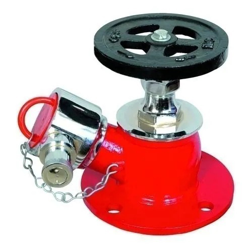 Fire Hydrant Valve - Mild Steel, Industrial Application , Red Finish for Enhanced Visibility