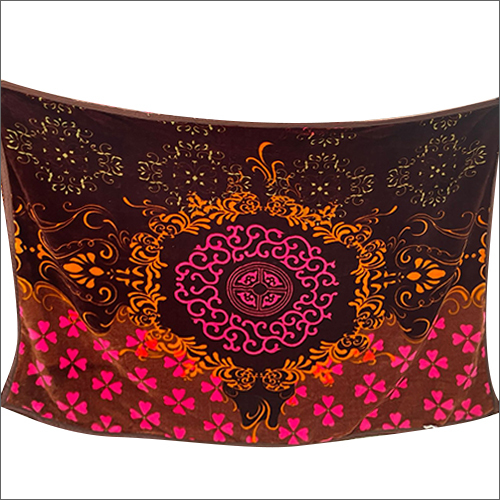 Polyester Alexa Blanket - 100% Cotton, Printed Design, Multiple Colors Available