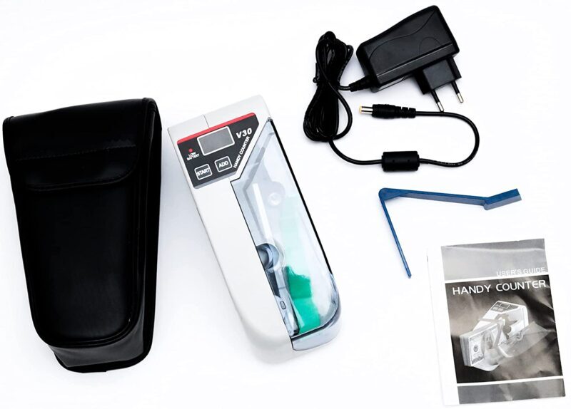 White V30 Portable Note Counting Machine