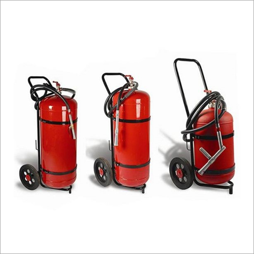 ट्रॉली टाइप फायर एक्सटिंग्विशर आवेदन: औद्योगिक