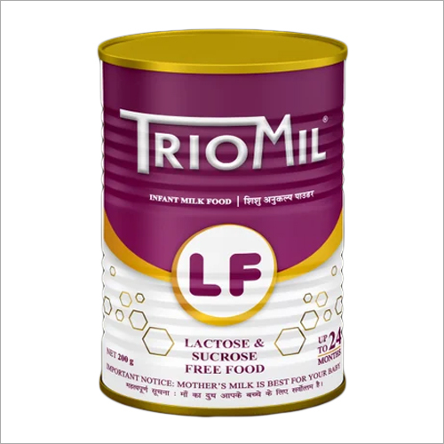 Triomil LF Lactose Free 200G - Powder Formula, 200 Grams, Milky White | Lactose Free, Nutritionally Complete for Infants 0-24 Months