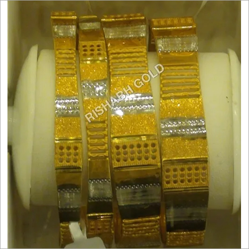 Sterling Gold Bangles - 916 KDM BIS Hallmark Gold, Customized Design, Size & Weight | Women's Jewelry for Engagement, Anniversary, and Weddings