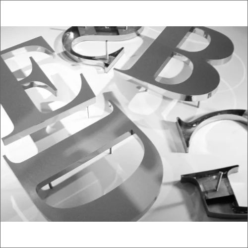 Steel Sign Letter Laser Cut Services