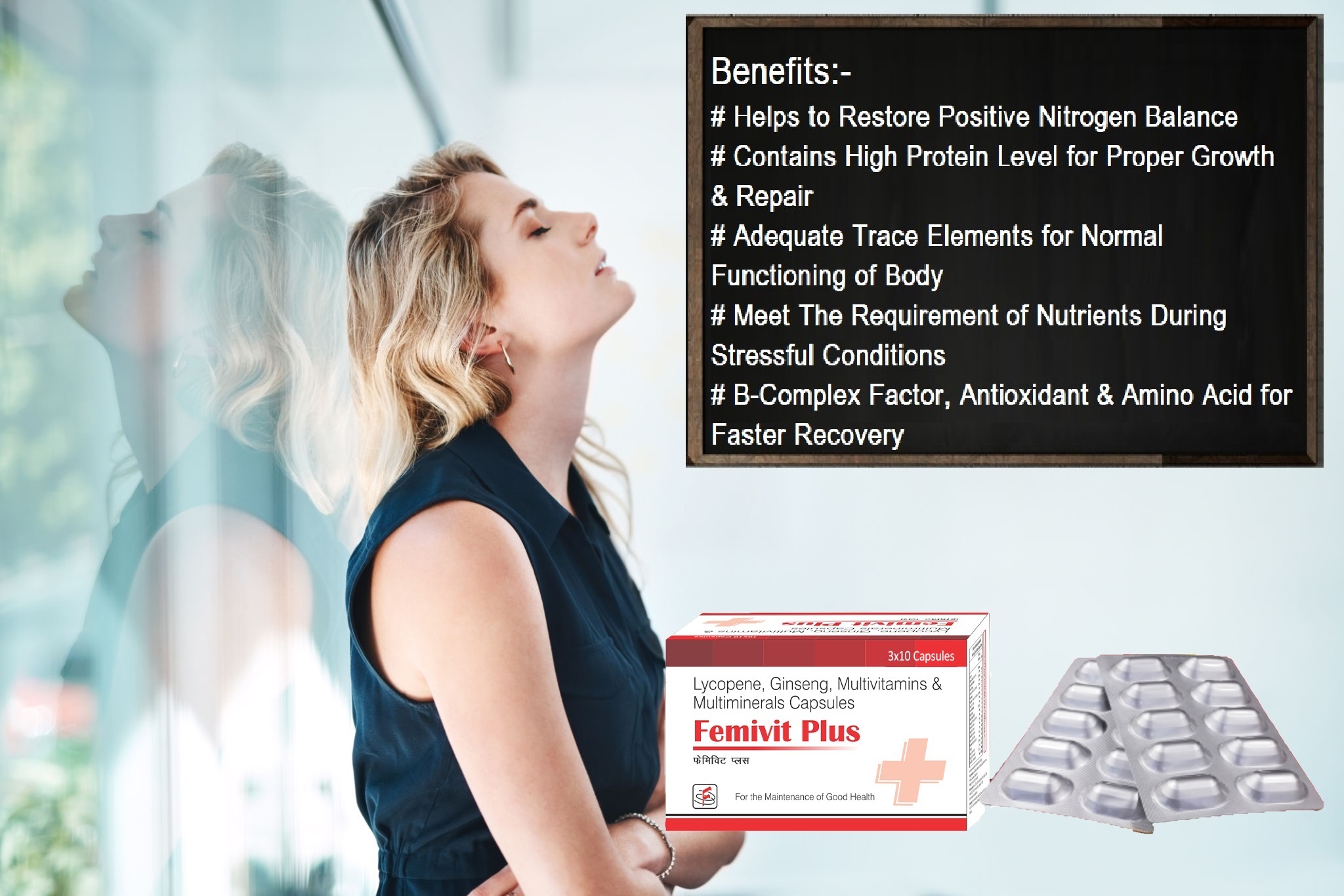 Lycopene Ginseng Multivitamins And Multimineral Capsules General Medicines