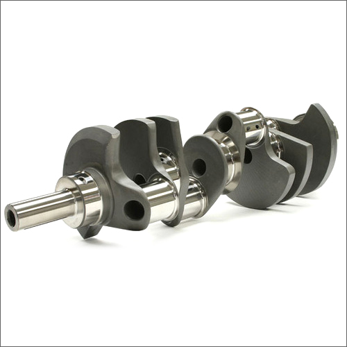 Air Compressor Crankshaft - Silver, 15-150 Weight Range | Industrial Usage, Warranty Included, Multiple Sizes Available