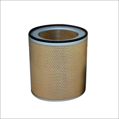 Air Compressor Filter - Industrial Grade, Different Sizes Available, Brown Color, Warranty Included