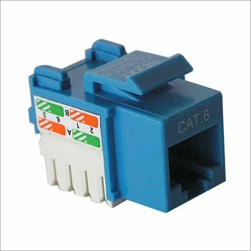 Beryllium Copper Cat 6 Information Outlet Application: Commercial