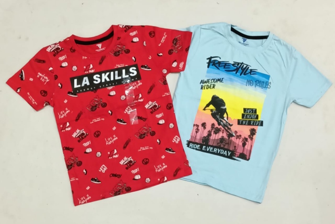 Multiple Kids Printed T Shirt