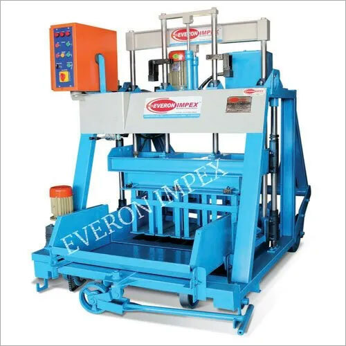 Blue Concrete Solid Block Making Machine