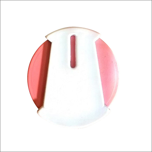 Cooler Regulator Plastic Knob - 4cm Size, 3mm Thickness | Rigid Plastic Material, Multicolor Design, Superior Durability