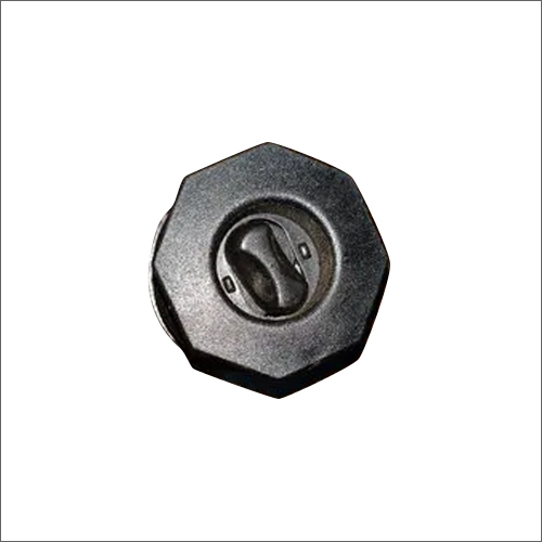 Car Mat Lock - PVC, 5mm Thickness, Hexagon Shape, Black Color | Lightweight, Strong, 2-Piece Design for Secure Mat Fixing