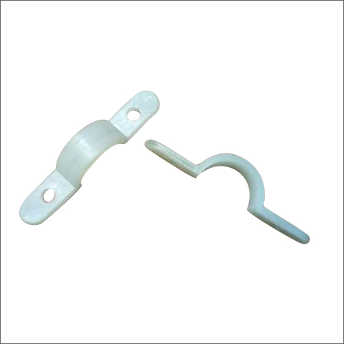 3 Inch Plastic White Clamp - Plastic Material, 3 Inch Size, White Color | Ideal for Holding Cables, Pipes, and Securing Tarpaulins