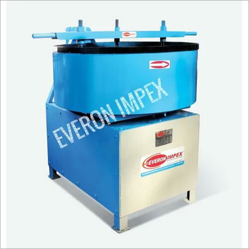 Mixer Muller Machine - Mild Steel, 2 HP Power, 250-350 kg Capacity | Automatic, PLC Control, Hydraulic Oil Cooling System