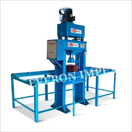 High Pressure Paver Block Making Machine - Steel Construction, 5 HP Motor, 30 L Oil Tank Capacity | PLC Control, Hydraulic Oil Cooling, 1 to 35 Ton Pressing Capacity