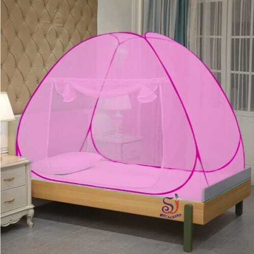 Pink Folding Mosquito Bed  Net