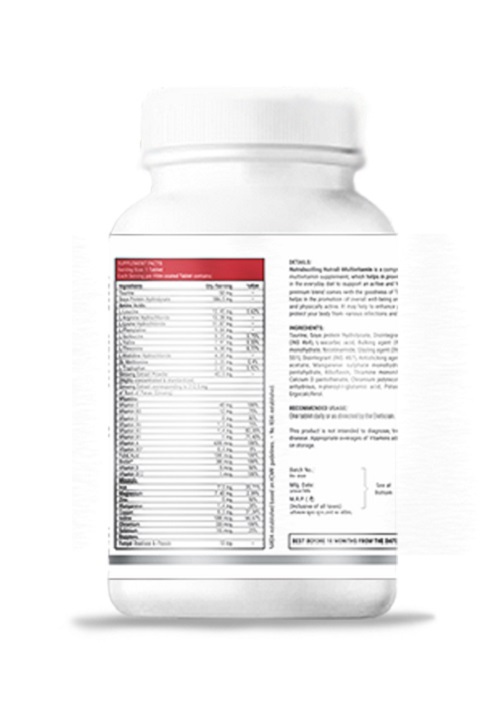 Nutrabustling Nutrab Multivitamin Age Group: Adults