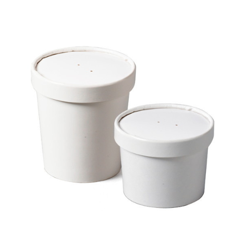 Disposable Paper Food Container - Premium Quality, 8 Oz To 33 Oz Sizes | Leak-proof, High Durability For Food Delivery