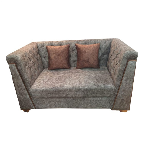 ग्रे टू सीटर सोफा कोई असेंबली आवश्यक नहीं है