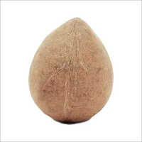 भूरे रंग का सेमी हस्कड नारियल