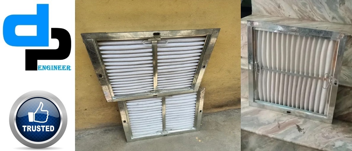 Ahu Pre Filters - Galvanized Steel, Aluminum Anodized, Ss304 | 1-5 Micron Fine Filters For High Dust Holding Capacity, Washable And Reusable, Ideal For Power Plants And Hvac Applications