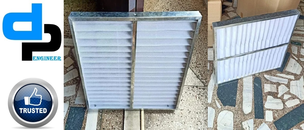 Ahu Pre Filters - Galvanized Steel, Aluminum Anodized, Ss304 | 1-5 Micron Fine Filters For High Dust Holding Capacity, Washable And Reusable, Ideal For Power Plants And Hvac Applications