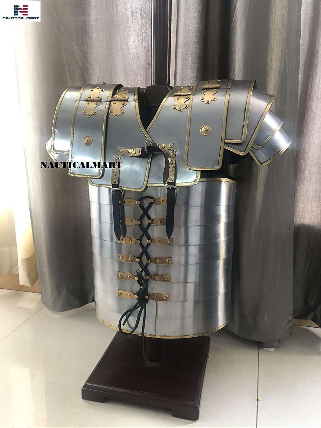 Nauticalmart Roman Armor Lorica Segmentata - Brass
