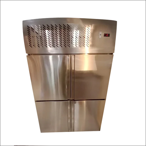 Stainless Steel 4 Door Commercial Refrigerator Power Source: Electrical
