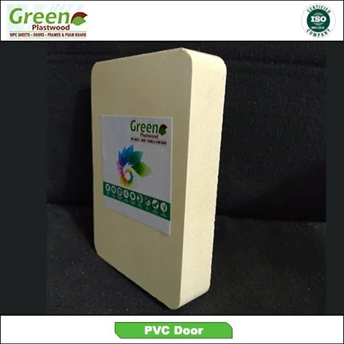 Ivory Pvc Solid Door - Application: Commercial