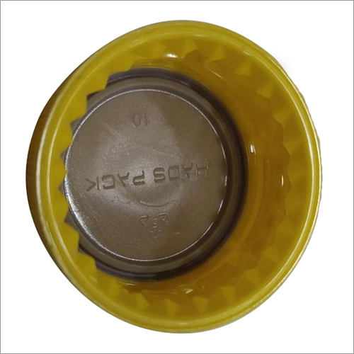 Yellow Plastic Csd 2 Pcs Bottle Cap