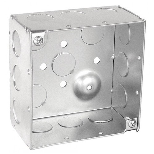 Junction Box - IP33 Protection Level | Commercial Use, Gray Color, Versatile Electrical Connectivity