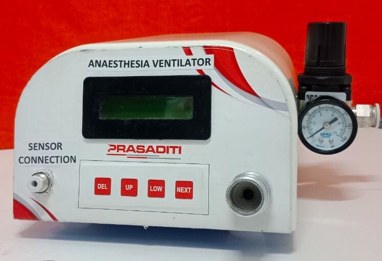 Anaesthesia Ventilator - 100 To 2000 Ml Tidal Volume, 6 To 50 Cmh2o Max Pressure, 5 To 40 Bpm | Assisted, Pressure Control, Volume Control Modes