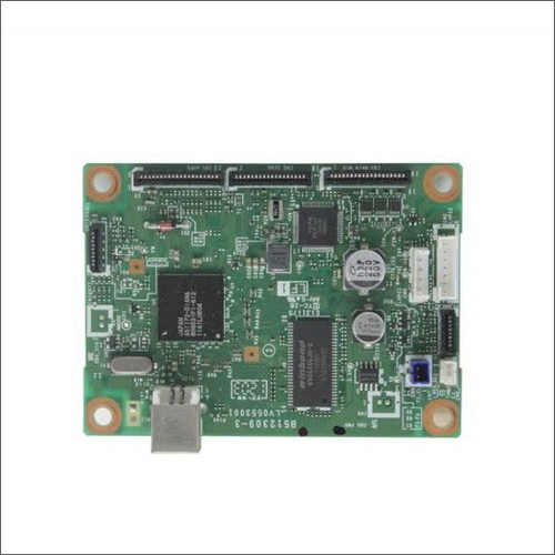 Printer Logic Card Formatter Board - Color: Green & Brown