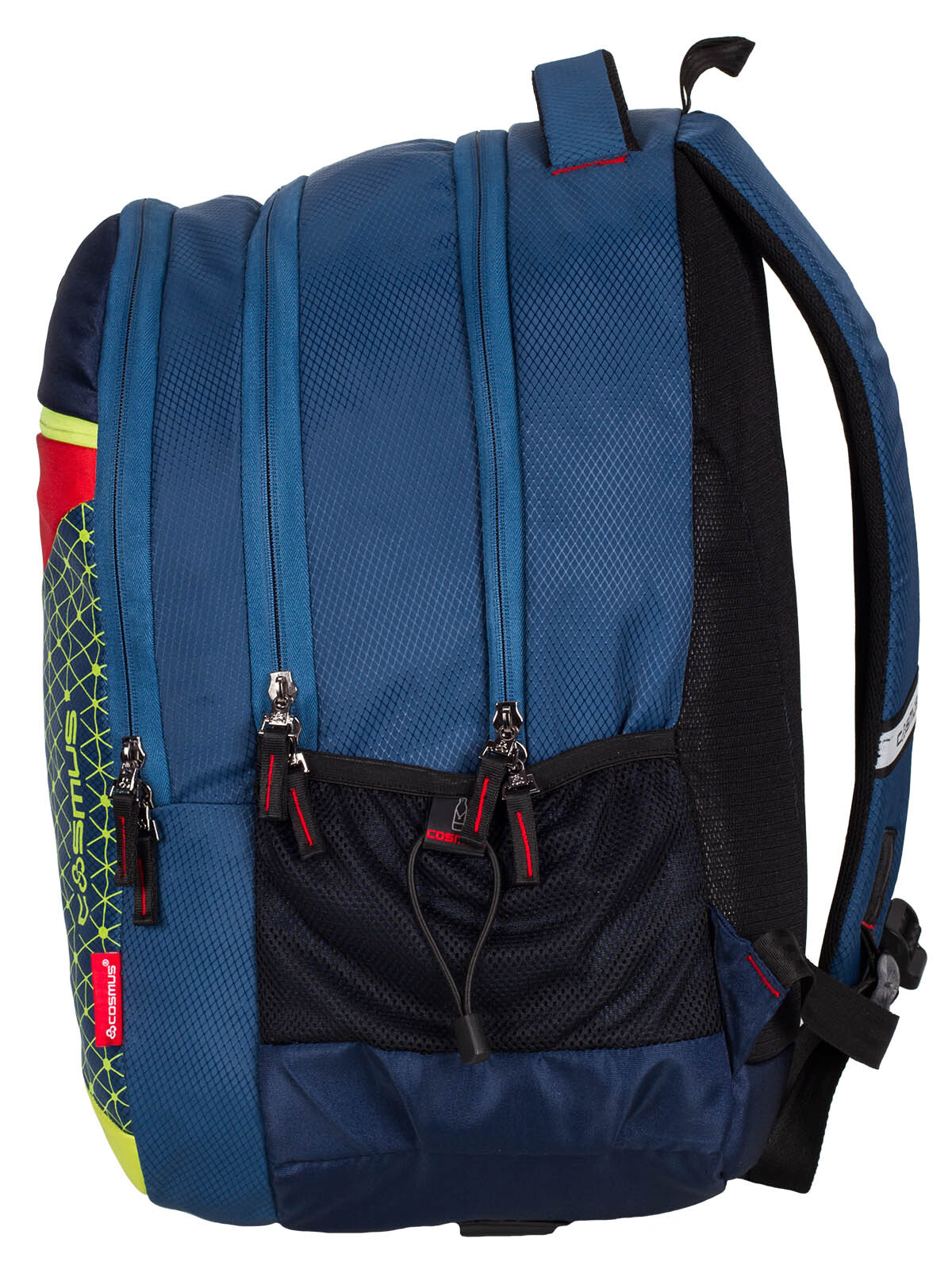 Cosmus Colors - Pu Coated Polyester 18.75x13.00x10.00 Inches | Lightweight, Water Resistant, Stylish School Bag With Organiser Compartments