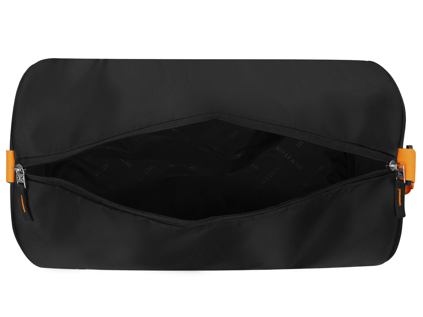 35 Litre Water Resistance Polyester Black Gym Bag Design: Plain