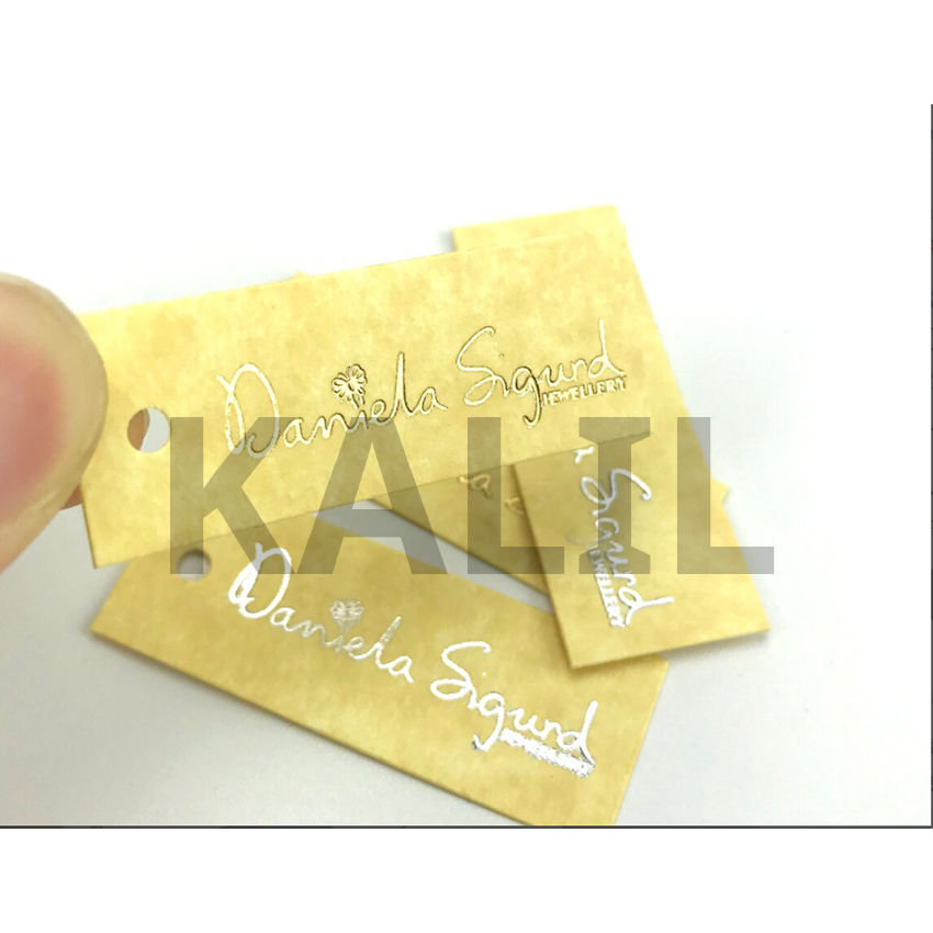 Jeans Tag - Recyclable Paper Material, Custom Shapes & Styles For Distinctive Branding