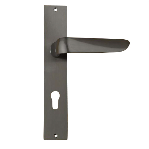 Brass Black Plate Handle Application: Door