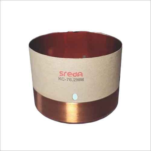 75 से 76 एमएम वॉयस कॉइल कैबिनेट सामग्री: कॉपर