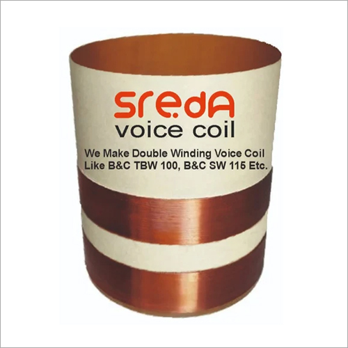 डबल वाइंडिंग वॉयस कॉइल कैबिनेट सामग्री: कॉपर