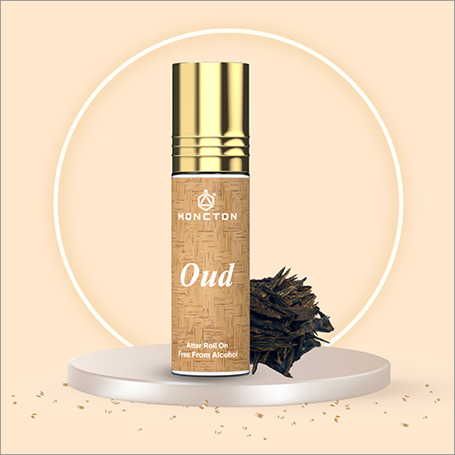 6ml Oud Attar Roll On - Alcohol-free Formula, Long-lasting Fresh Fragrance For Daily Use And Personal Care