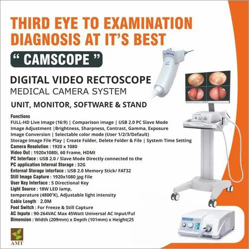 Digital Video Proctoscope - Application: Hospital