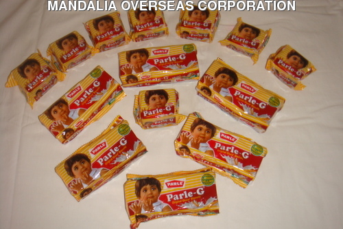 परले-जी बिस्किट पैकेट्स