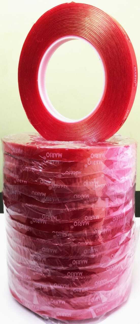 Mario Transparent Vhb Tape - Length: 8 Meter (M)