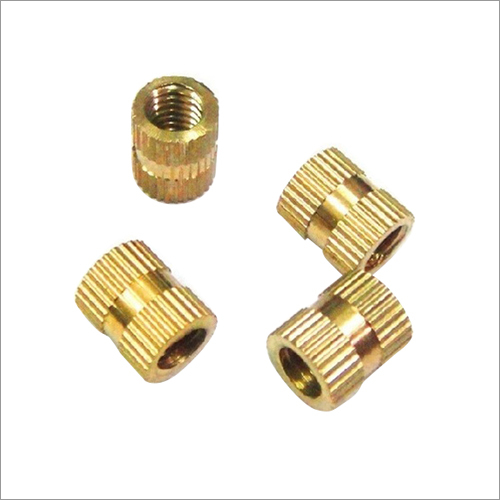 Brass Moulding Insert - High-Quality Brass, Various Sizes Available | Threaded, Ultrasonic, Knurled Options for Durability and Corrosion Resistance