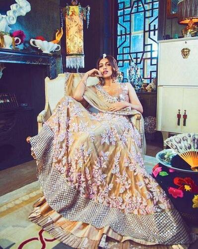 Desginer Brocade Lehenga