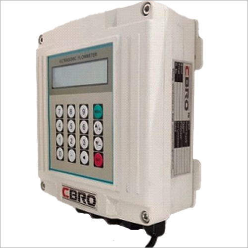 Clamp On Ultrasonic Flow Meter - Metal, 251x190x96 mm Dimensions | High Accuracy 1.0% Reading, Non-Invasive, Bi-Directional Measurement, LCD Display